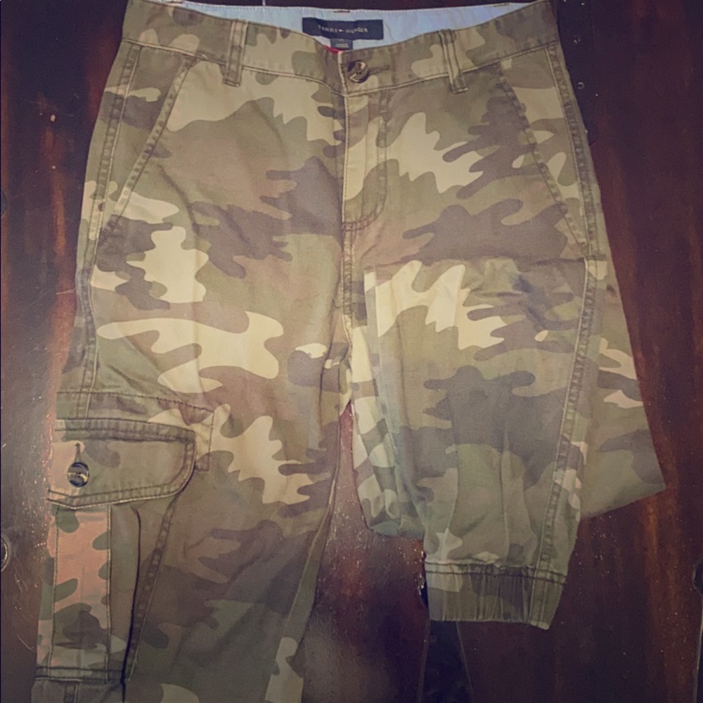 Boys Camo Joggers